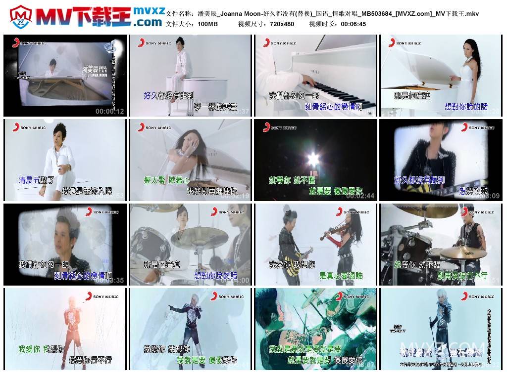 潘美辰_Joanna Moon-好久都没有(替换)_国语_情歌对唱_MB503684
